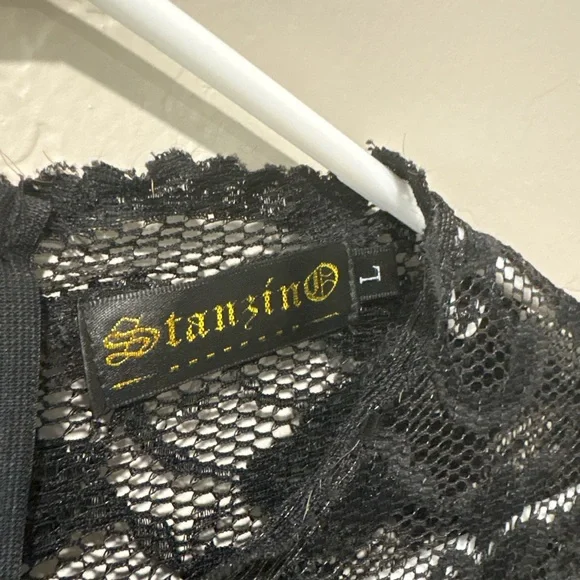 Stanzino Black Lace Long Sleeve Dress - Picture 3 of 8